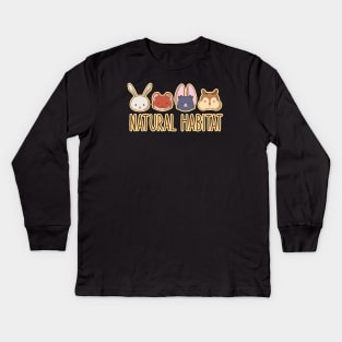 Natural Habitat Logo Kids Long Sleeve T-Shirt